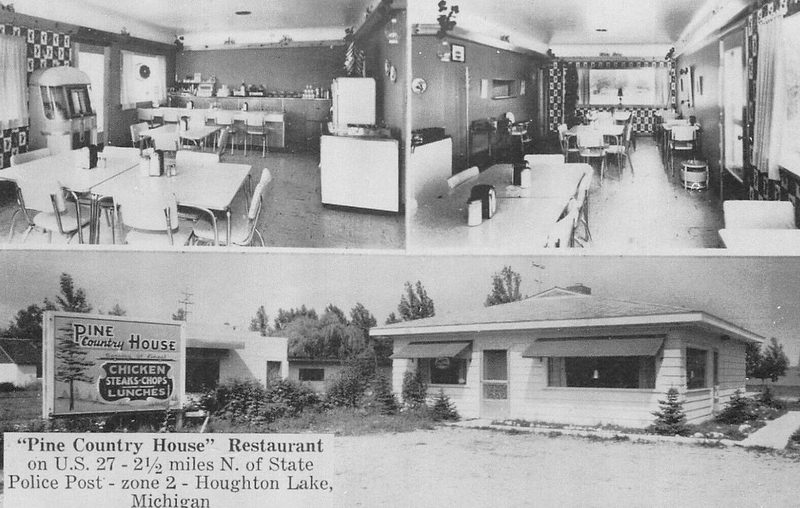 Pine Country House - Vintage Postcard (newer photo)